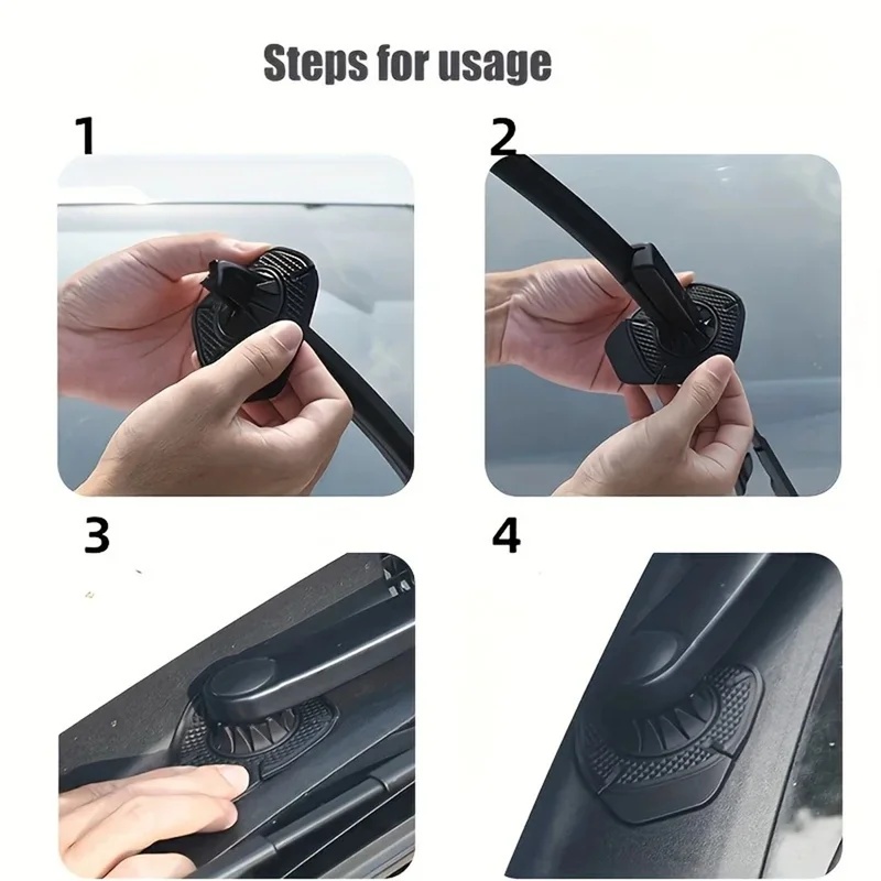 Car Wiper - Uniwersalna silikonowa osłona otworu ramienia wycieraczki,