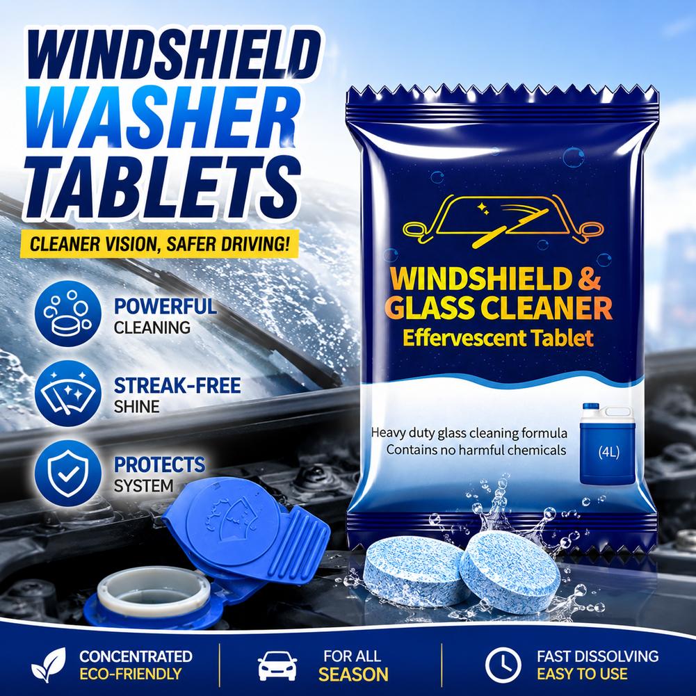 Car Wiper - 100 sztuk tabletek do płynu do