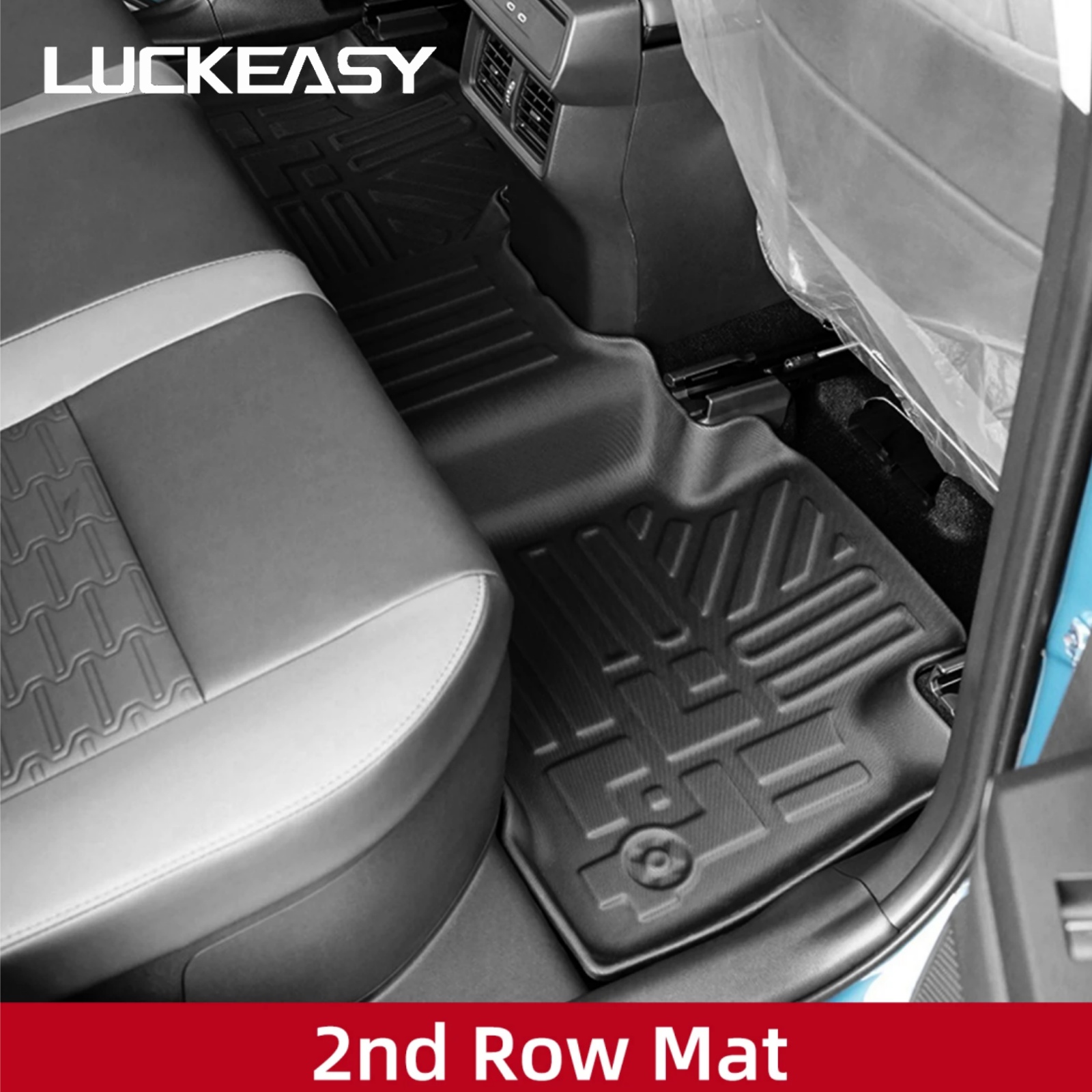 Car Floor Mat - LUCKEASY Dywaniki samochodowe TPE na każdą
