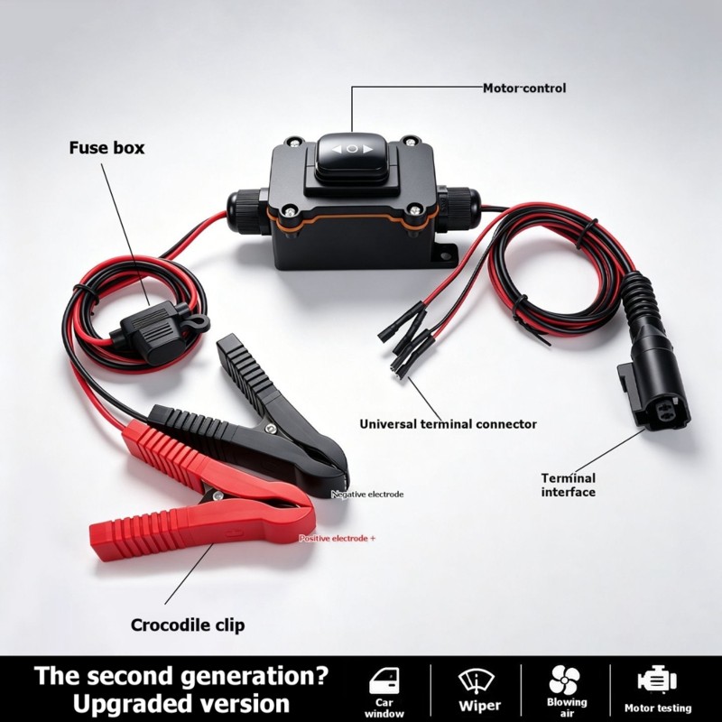 Tester silnika DC 12V do samoc – Car Wiper recenzja i cena