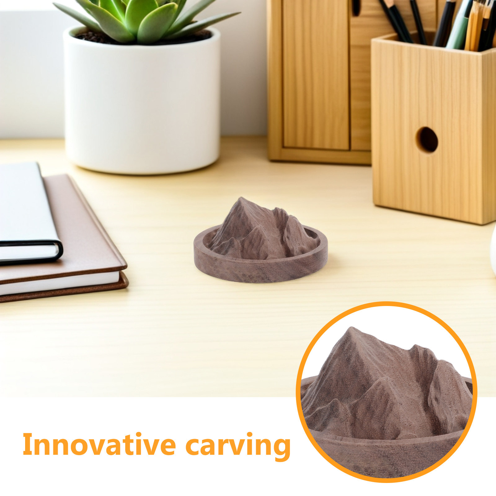 Drewniana rzeźba-dyfuzor, drew – Car Air Freshener recenzja i cena
