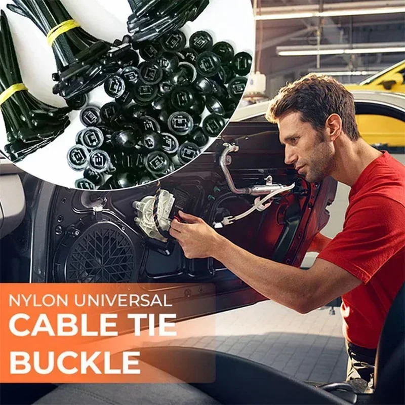 5-200 szt. Nylonowe opaski kab – Car Cable Organizer recenzja i cena