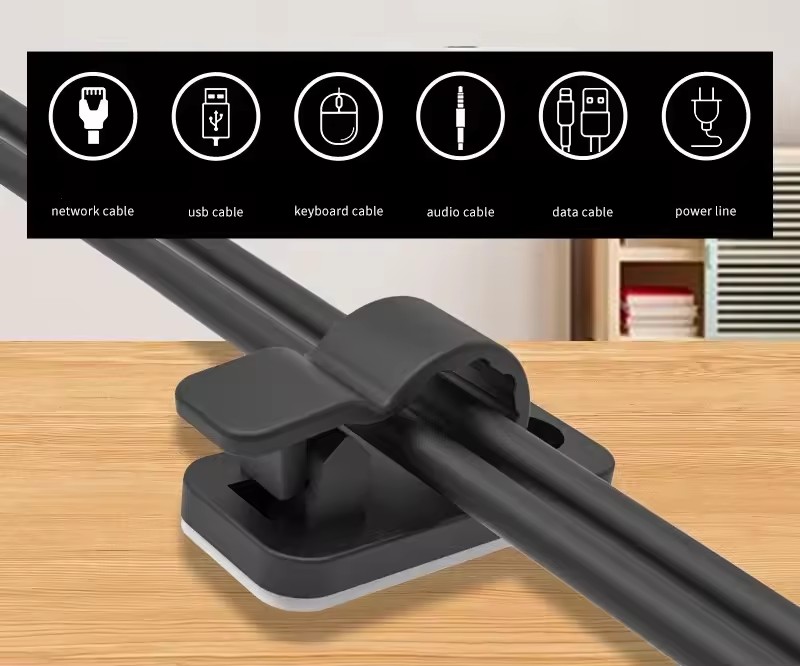 Samoprzylepne klipsy do kabli, – Car Cable Organizer recenzja i cena