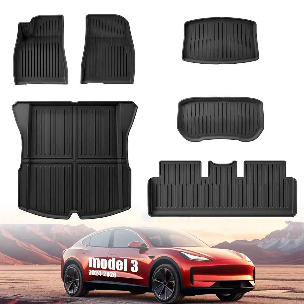 Dla Modelu 3 Highland 2024-202 – Car Floor Mat recenzja i cena