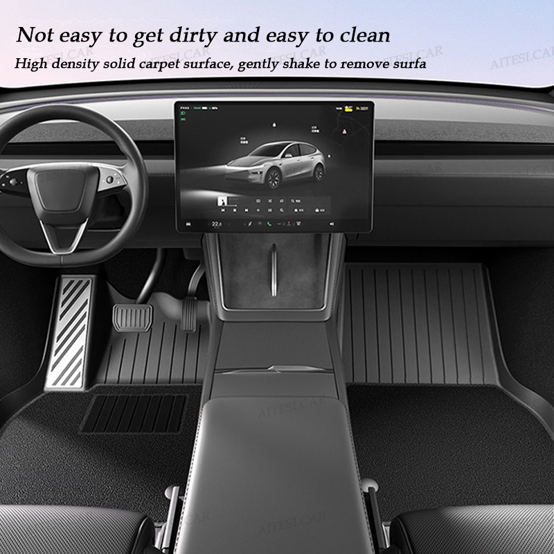 Dla Tesli Model YL 2026 Zestaw – Car Floor Mat recenzja i cena