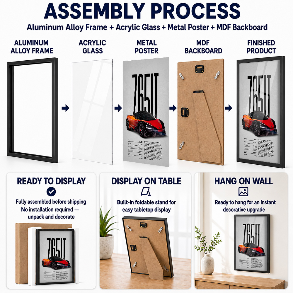 Wielka Brytania 765LT Plakat M – Car Mirror recenzja i cena