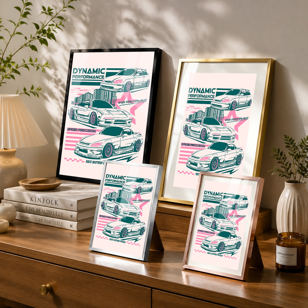 Metalowy plakat z motywem samo – Car Mirror recenzja i cena