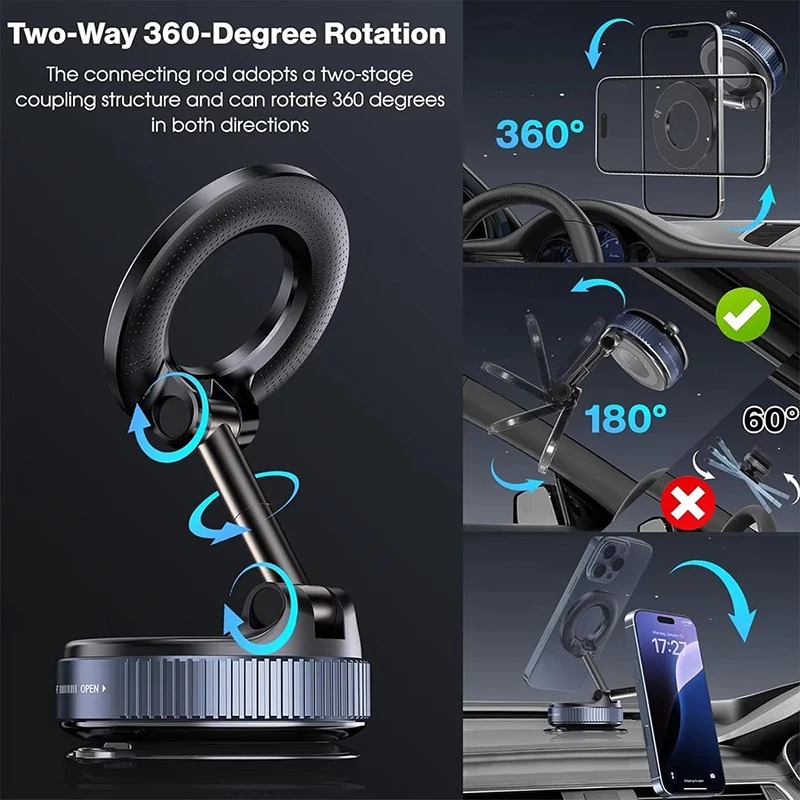 Magnetyczny uchwyt samochodowy – Car Vacuum recenzja i cena