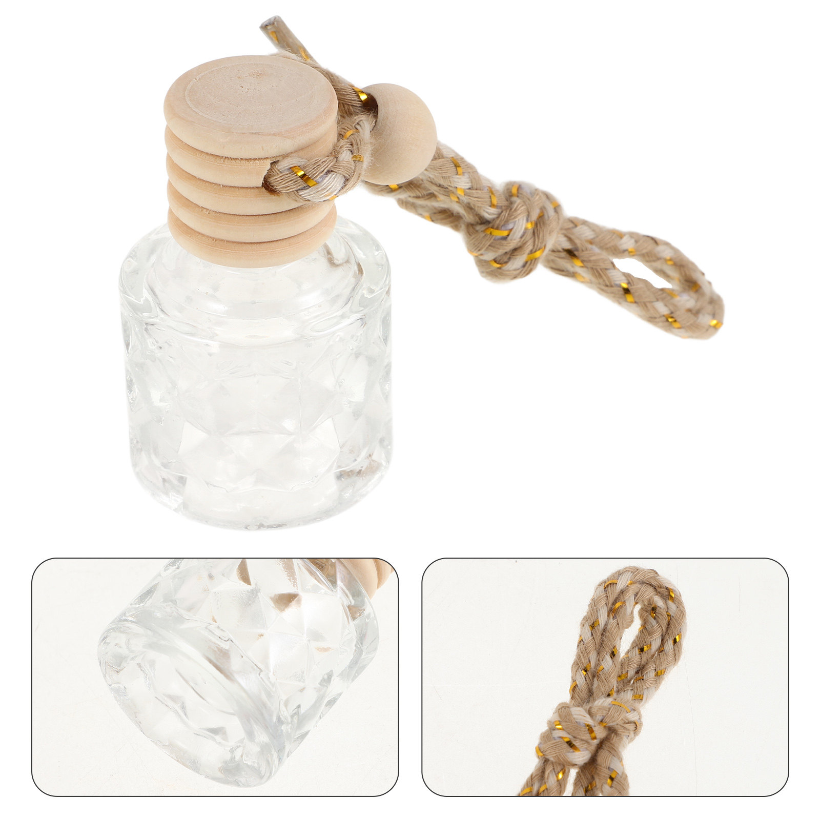 2 szt. szklane butelki na olej – Car Air Freshener recenzja i cena